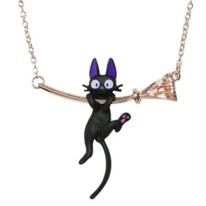 black cat necklace 